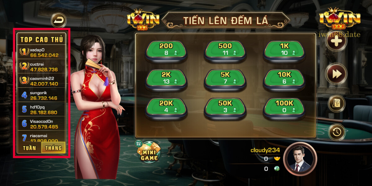 Tính năng xem bảng xếp hạng này giúp bạn biết được ai là cao thủ