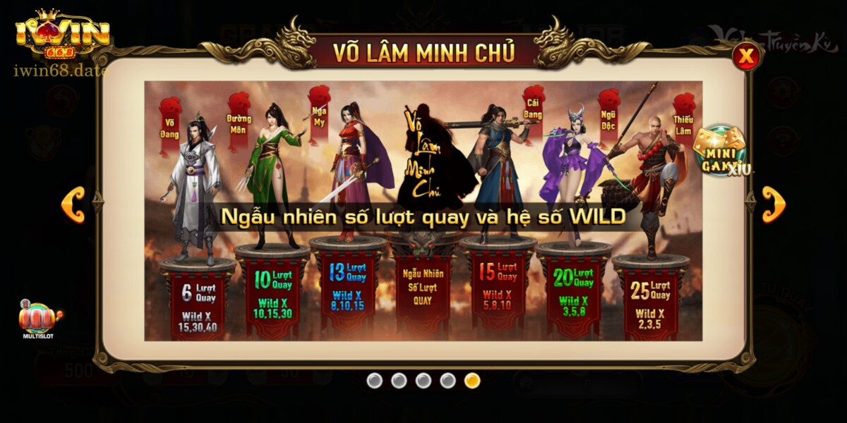 Võ Lâm Minh Chủ Trên Võ Lâm Truyền Kỳ Iwin68